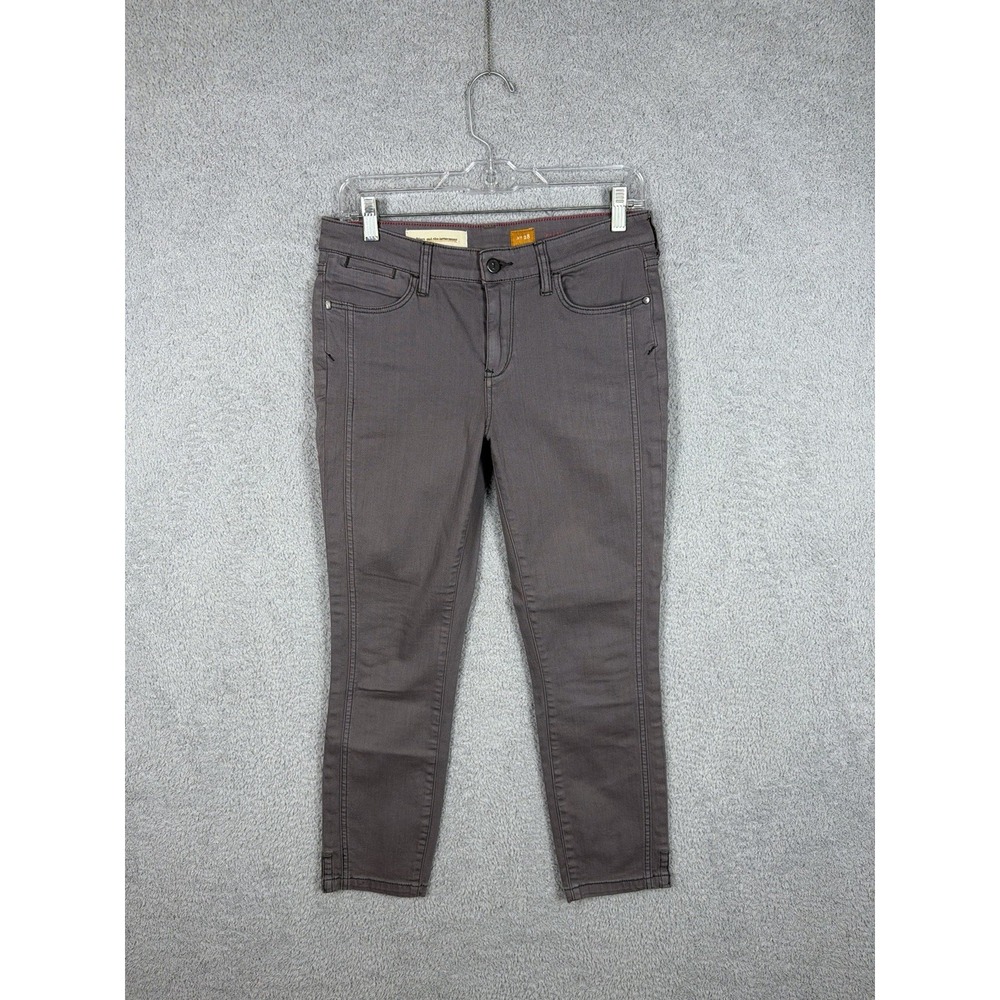 Anthropologie Pilcro STET Fit Gray Skinny Jeans Actual Size 30x26